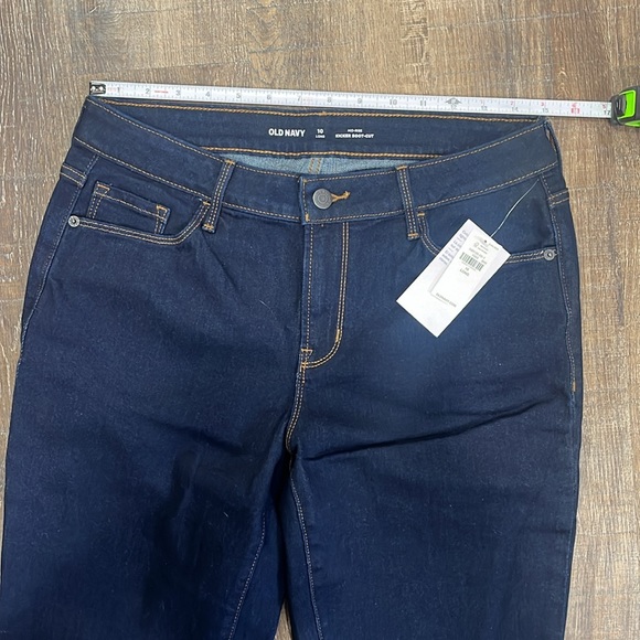 Old Navy Kicker Boot Cut jeans size 10 long NWT - Picture 2 of 5